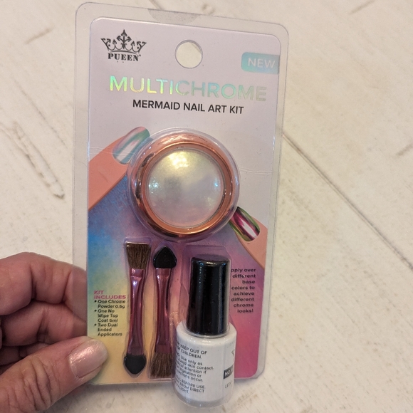 Multi Chrome Mermaid Nail Art kit - Picture 3 of 3